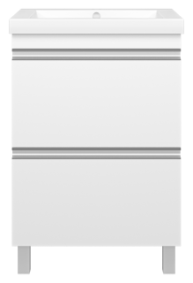 Напольная тумба под раковину Misty Ингрид П-Инг-01060-012Я 56 см белый